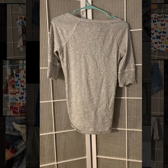 GREY ABROCROMBIE TOP - Picture 2 of 2